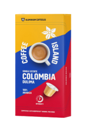 Aluminium Capsules Espresso Colombia Dulima (10 pieces)
