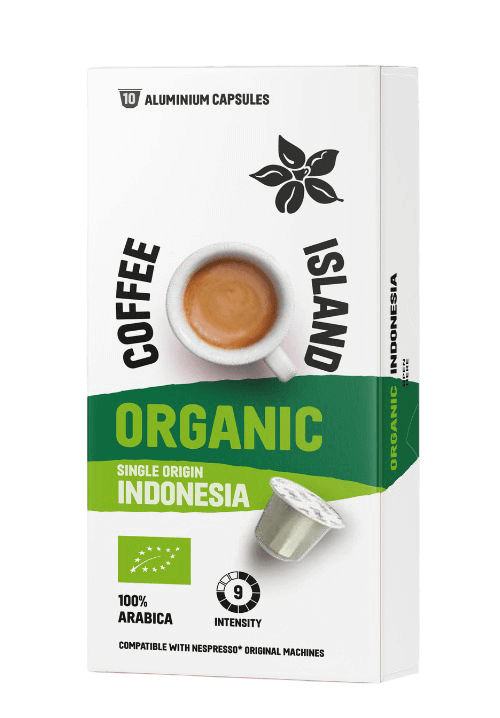 Aluminium Capsules Espresso Indonesia Organic (10 pieces)