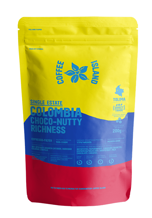 Colombia Choco-Nutty Richness Prepacked 200g