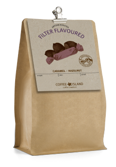 Filter Flavoured Caramel-Hazelnut