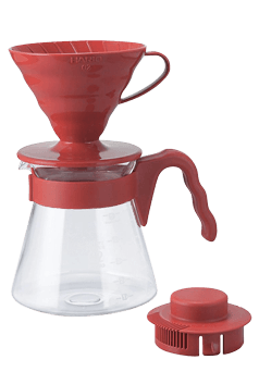 Hario V60 Pour Over Kit 02 Red