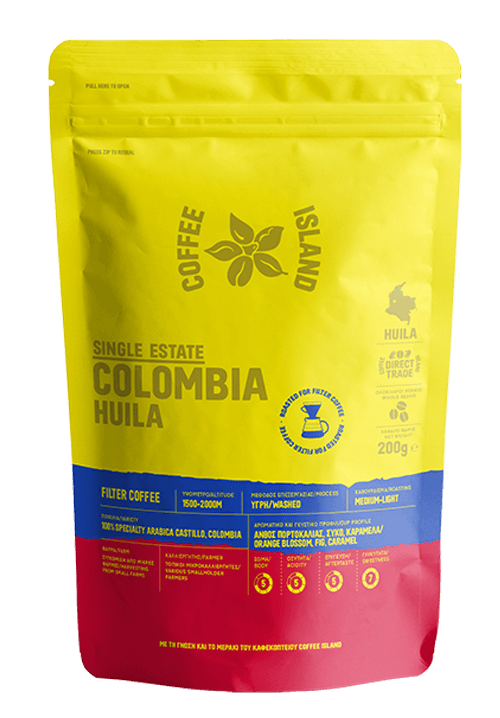 Colombia Huila Prepacked (filter coffee) 200g